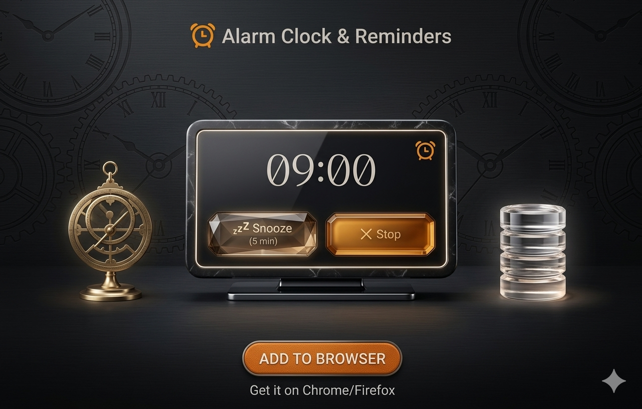 Feature for setting repeating alarms and custom sounds